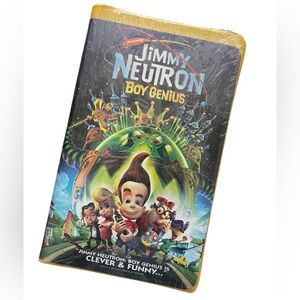 New Jimmy Neutron Boy Genius VHS